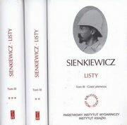 Listy Tom 3 Część 1-3, Sienkiewicz Henryk